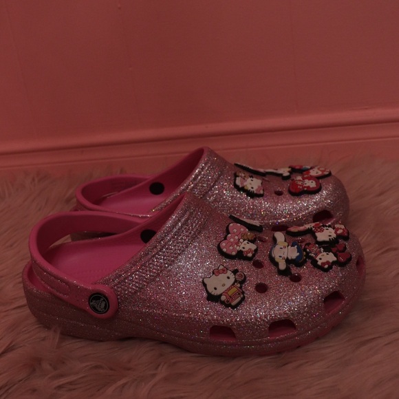 CROCS Glittery Pink - Picture 3 of 5